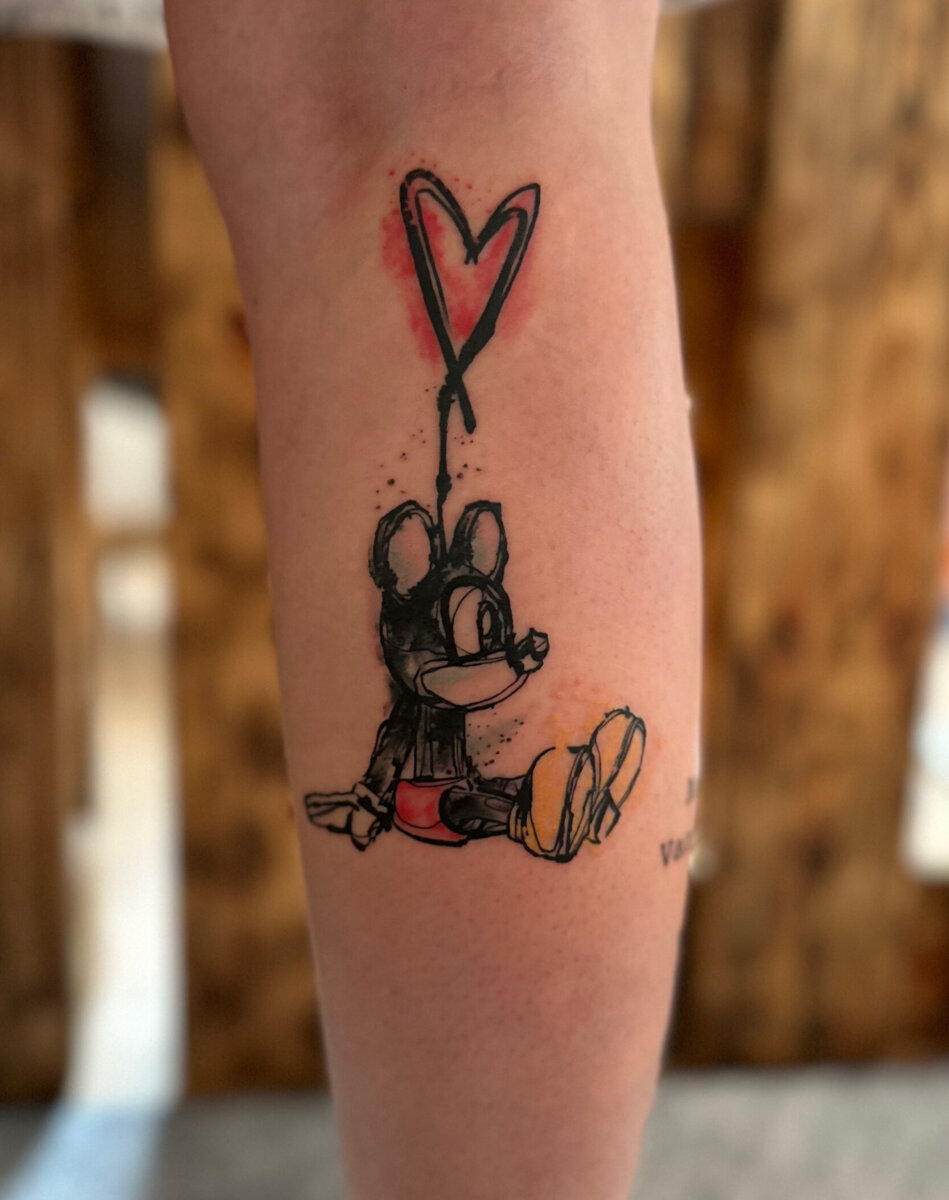Mikey Mouse Tattoo