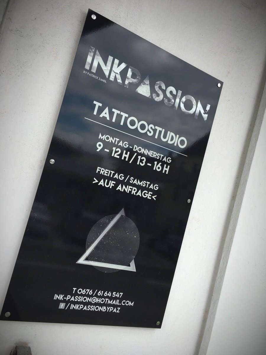 Schild von Tattoo by Inkpassion 